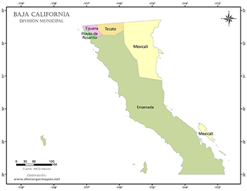 Mapas De Baja California Descargar Mapas