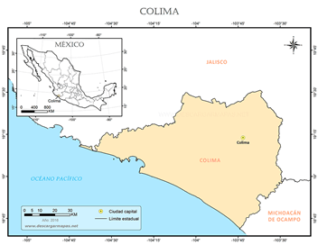 Mapas De Colima DESCARGAR MAPAS