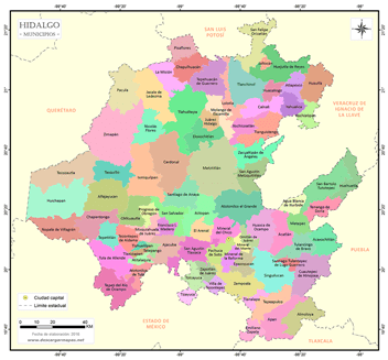 Mapas De Hidalgo DESCARGAR MAPAS