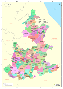 Mapas De Puebla Descargar Mapas